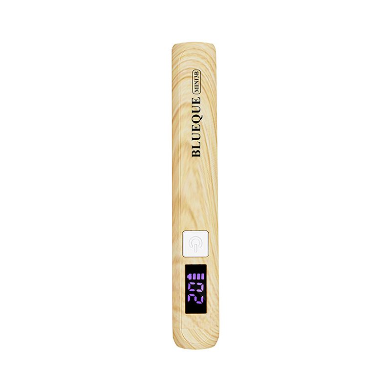 Lámpara de uñas portátil de curado rápido de grano de madera Mini3